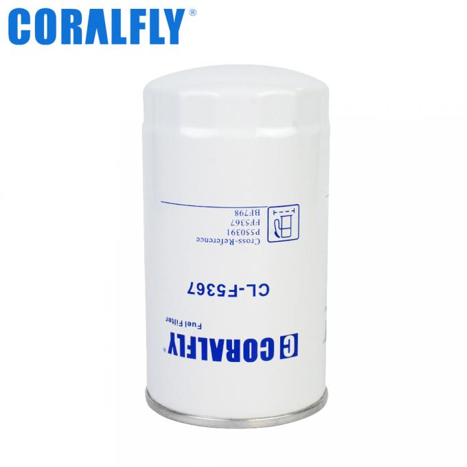 4078360 Coralfly Construction Machinery Fuel Filter P550391 FF5367 BF798 For ...