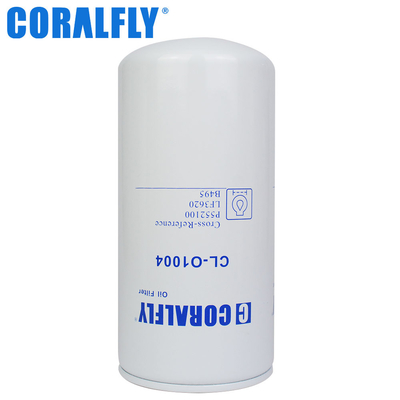 Full Flow 4.65 Inch CORALFLY Oil Filter Lf3620 Cross Reference
