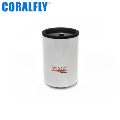 ISO9001 Engine Coolant Filter CORALFLY Wf2127 Coolant Filter