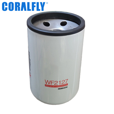 ISO9001 Engine Coolant Filter CORALFLY Wf2127 Coolant Filter