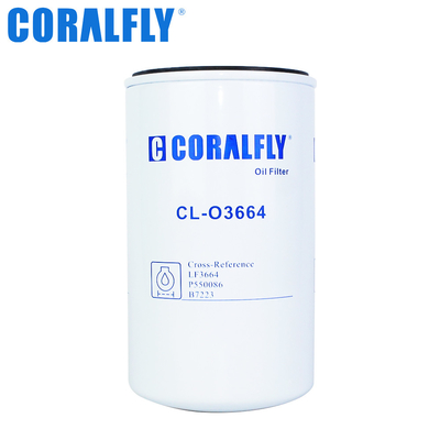 Coralfly Construction Machinery Oil Filter LF3664 P550086 B7223 For Fleetguard