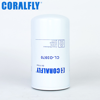 Coralfly Construction Machinery Oil Filter LF3970 P550428 B7177 For Fleetguard