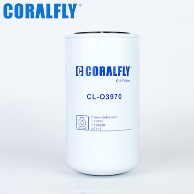 Coralfly Construction Machinery Oil Filter LF3970 P550428 B7177 For Fleetguard