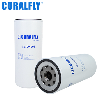 Coralfly Construction Machinery Oil Filter LF4006 P553191 For Fleetguard