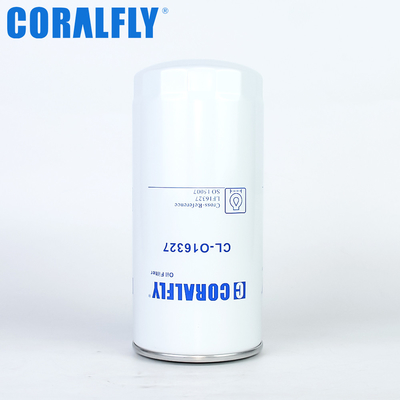 Coralfly Construction Machinery Oil Filter LF16327 3015007 For Fleetguard