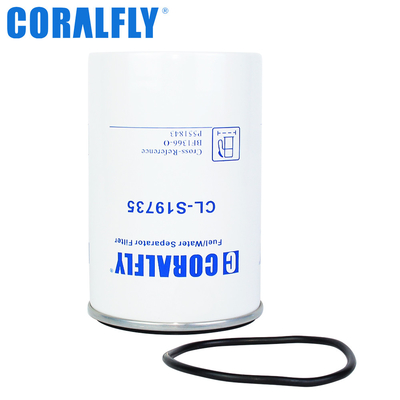 Coralfly Construction Machinery Oil Filter BF1366-0 P551843 For Fleetguard