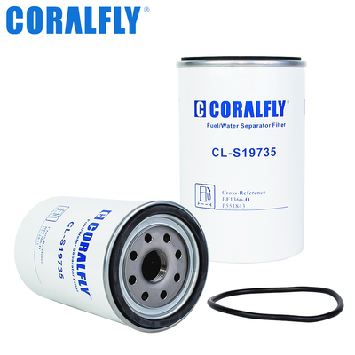 Coralfly Construction Machinery Oil Filter BF1366-0 P551843 For Fleetguard