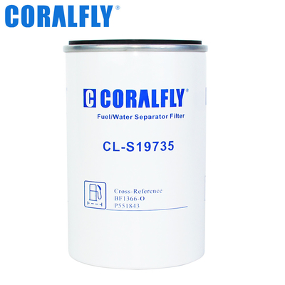 Coralfly Construction Machinery Oil Filter BF1366-0 P551843 For Fleetguard