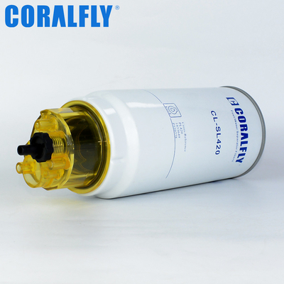 Coralfly Construction Machinery Fuel Water Separator Filter PL420 1433649 P550778 For MANN