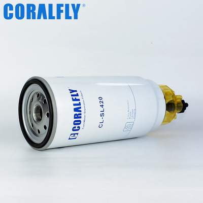 Coralfly Construction Machinery Fuel Water Separator Filter PL420 1433649 P550778 For MANN