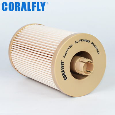 Coralfly Construction Machinery Fuel Filter RE525523 FK48001 P551124 For JOHN DEERE