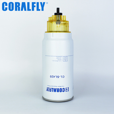 Coralfly Construction Machinery Fuel Water Separator Filter PL420 1433649 P550778 For MANN