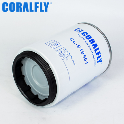 Coralfly Construction Machinery Fuel Water Separator Filter 1518512 WK1060/2 LFF9753 For Scania