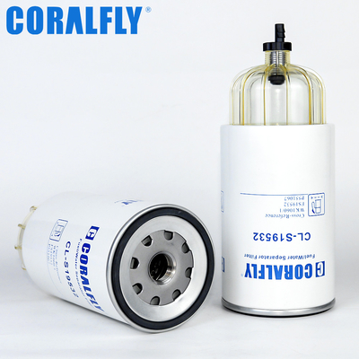 Coralfly Construction Machinery Fuel Water Separator Filter WK1060/1 FS19532 P551067 For MANN
