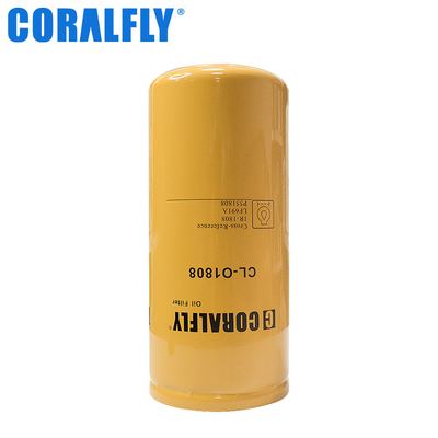 21 Micron 1R1808 CORALFLY Oil Filter For Excavator