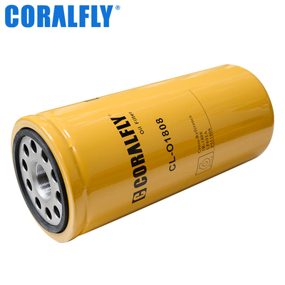21 Micron 1R1808 CORALFLY Oil Filter For Excavator