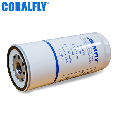 Cartridge Style Oil Filter 466634 CORALFLY Oil Filter For Truck Diesel Engine