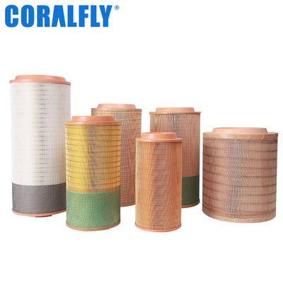 CORALFLY AH19004 Truck Air Filter Round Style