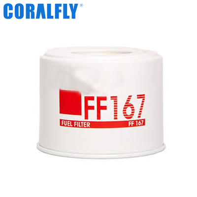 Cartridge Style Fleetguard FF167 Fuel Filter Cellulose Media