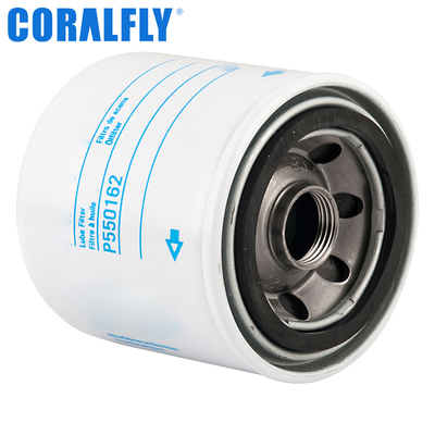 Spin On Full Flow P550162 Cross Reference 39 Micron CORALFLY Oil Filter