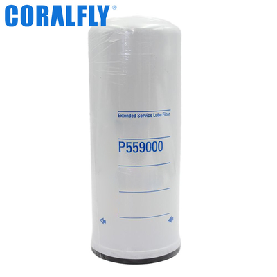 ISO9001 Oil Filter P559000 Cross Reference For CORALFLY