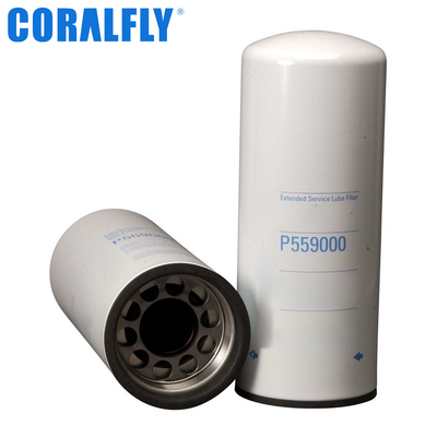 ISO9001 Oil Filter P559000 Cross Reference For CORALFLY