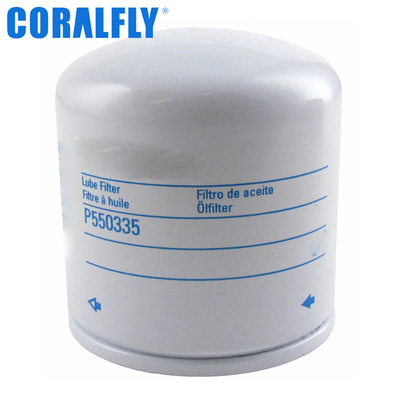 Truck P550335 For CORALFLY Oil Filter 76mm Outer Diameter