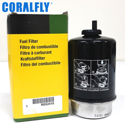 Cartridge Style RE62419 Fuel Filter 4 Micron CORALFLY Fuel Water Separator