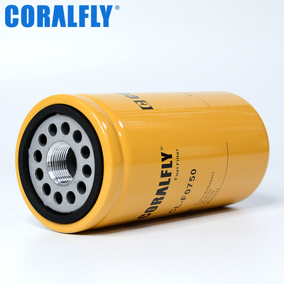 Spin On Style CORALFLY 1R0750 Lube Oil Filter Cellulose Media
