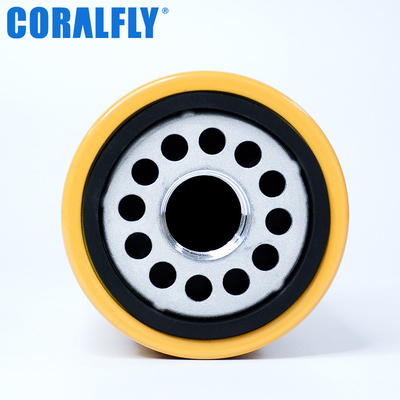 Spin On Style CORALFLY 1R0750 Lube Oil Filter Cellulose Media