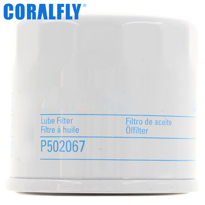 Full Flow Type P502067 For CORALFLY Oil Filter Cellulose Oil Filter