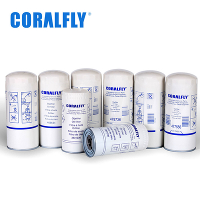 Diesel Truck CORALFLY Carbon Oil Filter 21707133 477556 466634