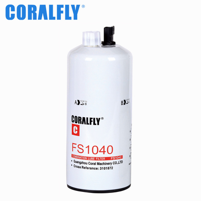 Coralfly Diesel Engine Fleetguard Fuel Filter FS1040