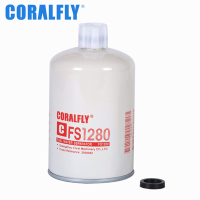 Coralfly Diesel Excavator Engine Fleetguard Fuel Filter FS1280