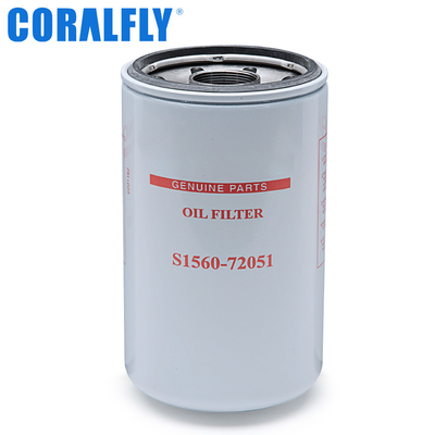 Coralfly OEM ODM Diesel Truck HINO Oil Filter S1560-72051