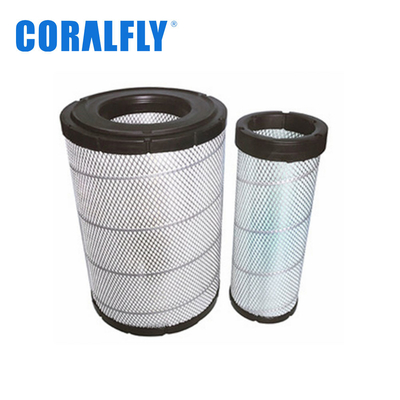 Coralfly Diesel Engine Komatsu Truck Air Filter  6001819500S 6001819340