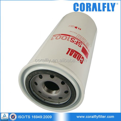 Fs1003 P551103 3406889 CORALFLY Fuel Water Separator Spin - On With Drain , Sensor Port And Reusable Sensor