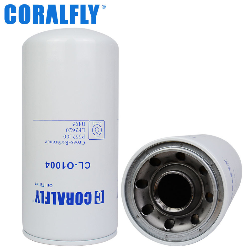 Full Flow 4.65 Inch CORALFLY Oil Filter Lf3620 Cross Reference