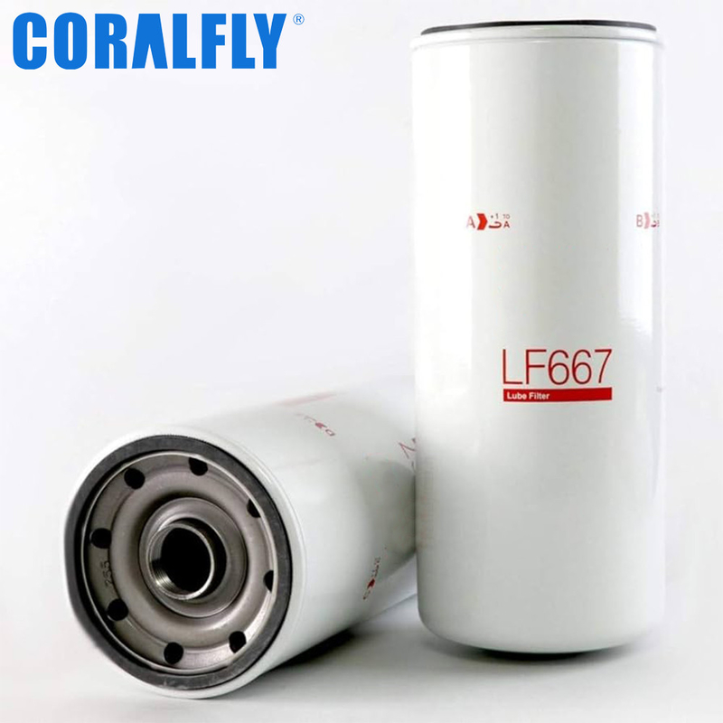 CORALFLY Oil Filter Cross Reference LF667 Excavator CORALFLY Filter