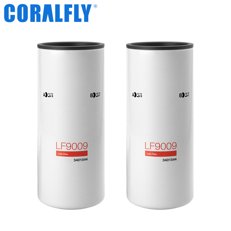CORALFLY LF9009 Cross Reference Lube Oil Filter 17 Micron