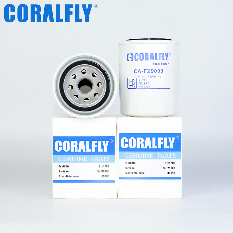 Coralfly Heavy Duty Truck Fuel Filter 33393 FF5138 P550225 For WIX
