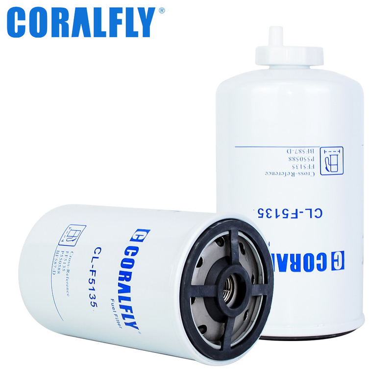 Coralfly Construction Machinery Fuel Filter FF5135 P550588 For Fleetguard