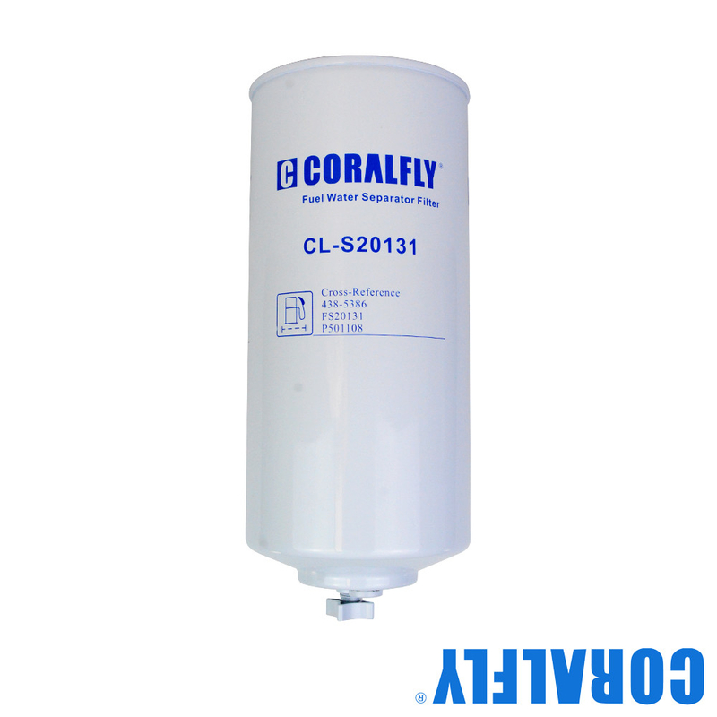 Coralfly Construction Machinery Fuel Filter 438-5386 FS20131 P501108 For Donaldson Fleetguard