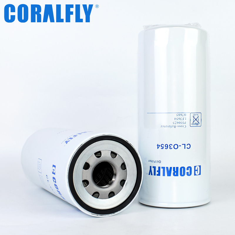 Coralfly Construction Machinery Oil Filter LF3654 P550425 B7685 For Fleetguard