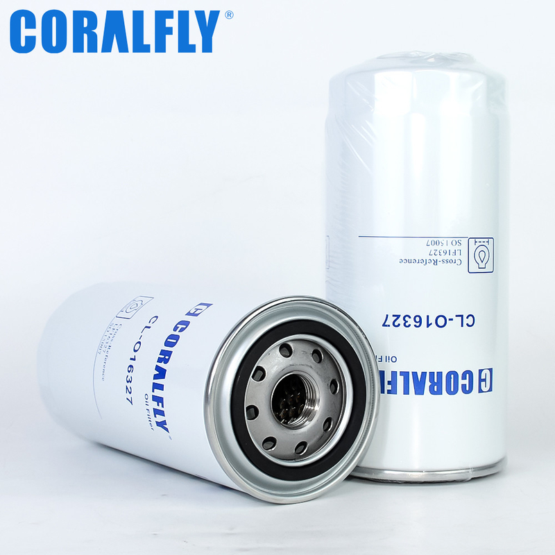 Coralfly Construction Machinery Oil Filter LF16327 3015007 For Fleetguard