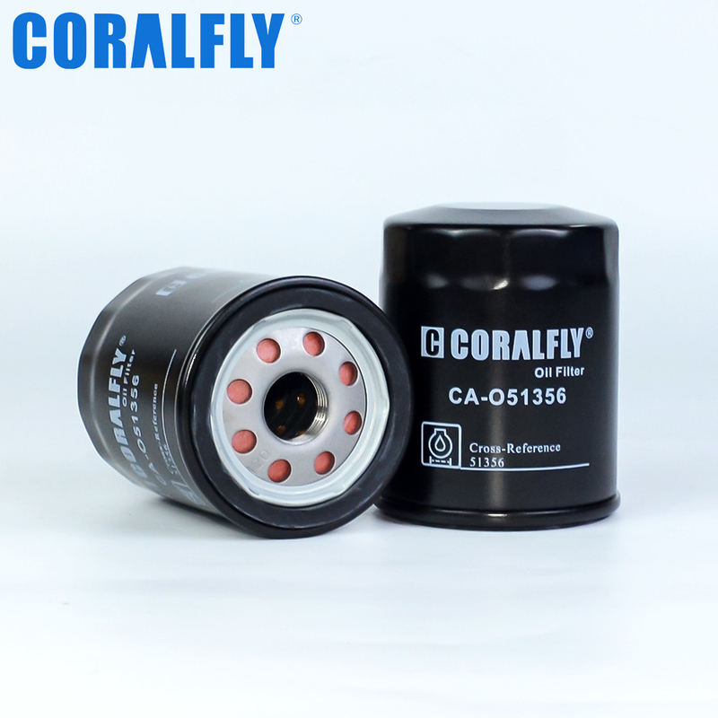Coralfly Auto Car Oil Filter 51356 51356 LF3644 For WIX