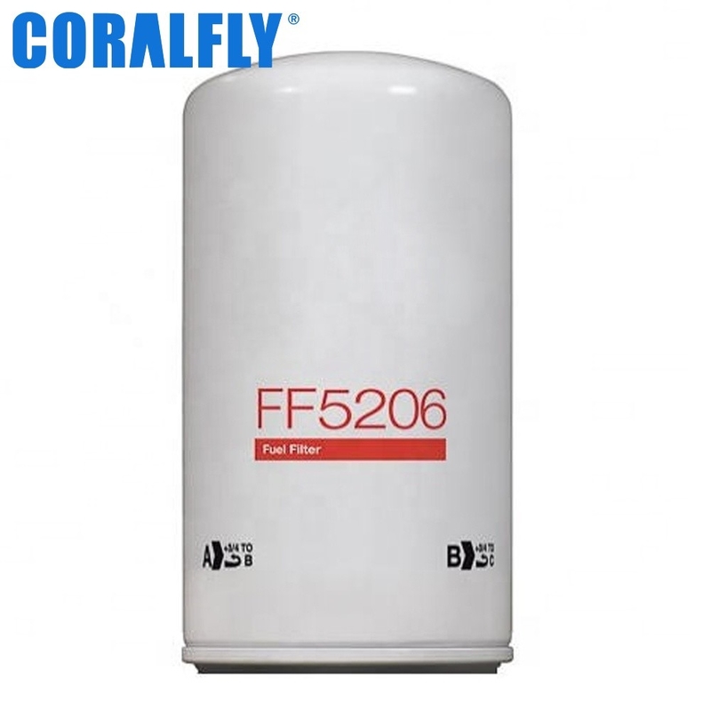 Ff5206 P556916 BF5810 Fleetguard Diesel Engine Fuel Filter Spin - On Secondary