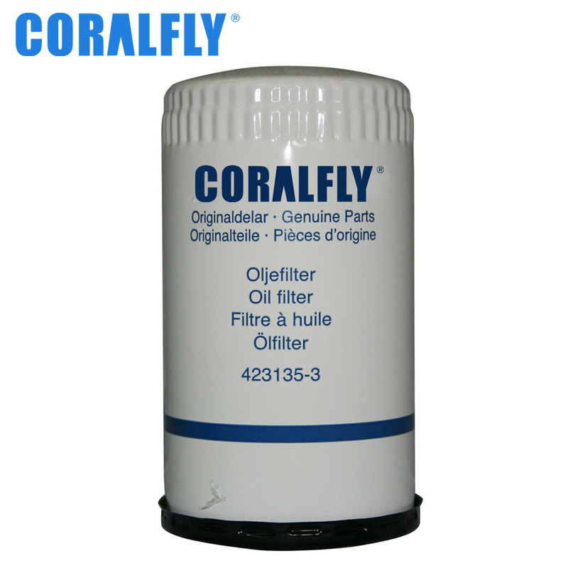 Excavator Engines 423135 3 CORALFLY Oil Filter Warranty 1 Year