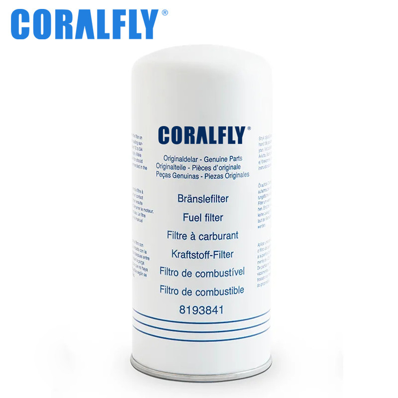 Gasket OD 72mm 8193841 CORALFLY Oil Filter 5 Micron