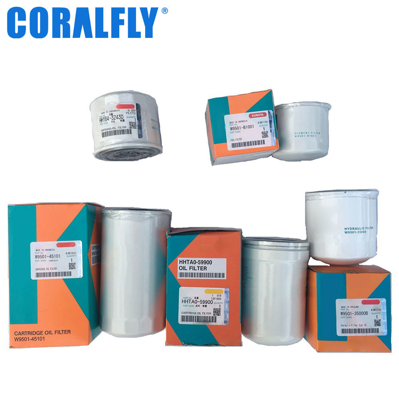CORALFLY Kubota Oil Filter HH1C0-32430 HH150-32094 HH160-32093 HHTA0-5990